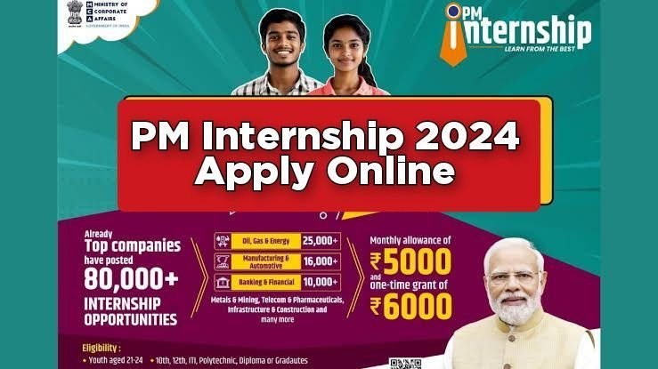 PM Internship 2024 Apply Online