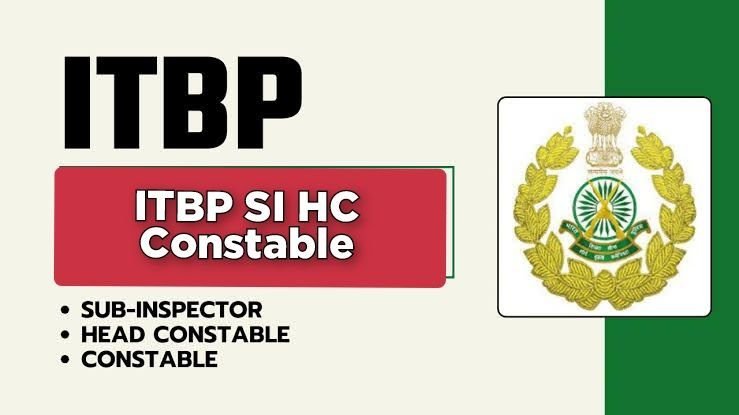 ITBP SI HC Constable Telecommunication Online Form